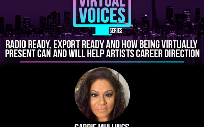 RADIO READY, EXPORT READY, AND HOW BEING VIRTUALLY PRESENT CAN AND WILL HELP ARTISTS’ CAREER DIRECTION