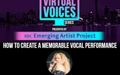 HOW TO CREATE A MEMORABLE VOCAL PERFORMANCE